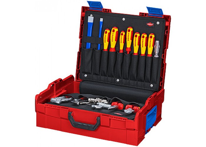 Набор инструментов KNIPEX BOXX чемодан инструментальный для сантехники, 52 пр. Набор инструментов KNIPEX BOXX чемодан инструментальный для сантехники, 52 пр.