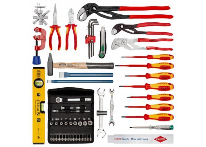 Набор инструментов KNIPEX BOXX чемодан инструментальный для сантехники, 52 пр. Набор инструментов KNIPEX BOXX чемодан инструментальный для сантехники, 52 пр.