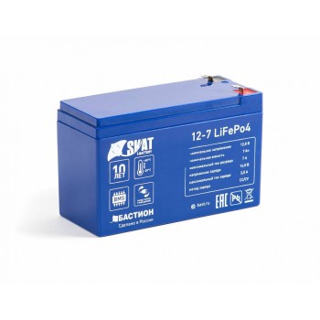 Li-ion аккумулятор Бастион Skat i-Battery 12-7 LiFePo4