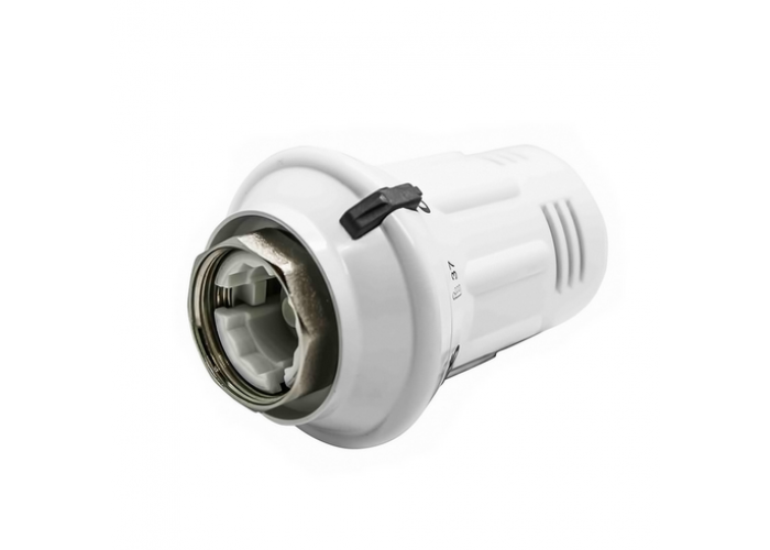 Термоголовка Kermi ZV01900002 с фиксатором, белая