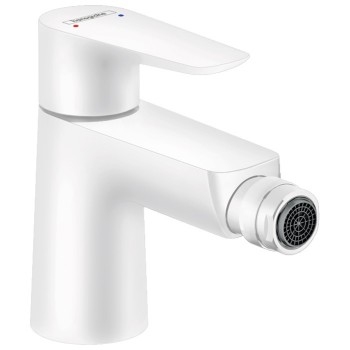 Смеситель для биде Hansgrohe Talis E, матовый белый