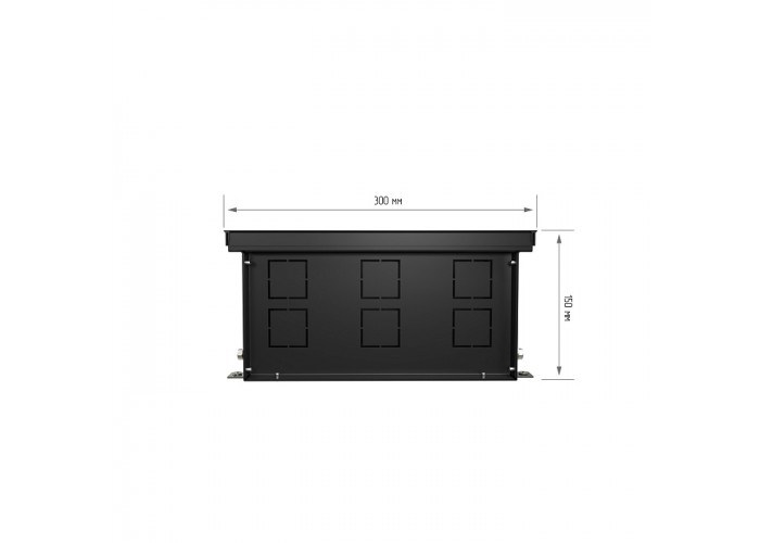 Внутрипольный конвектор с естественной конвекцией Royal Thermo 150/300/2600-DG-U-LB